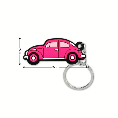 Little Pink Beetle Keyring