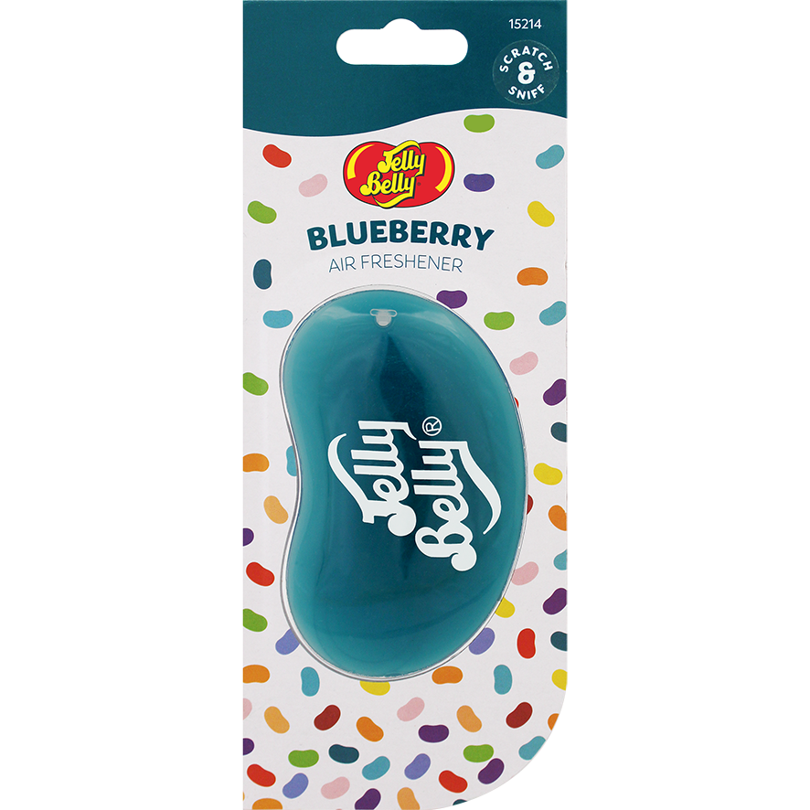 Jelly Belly 3D Car Air Freshener - Blueberry