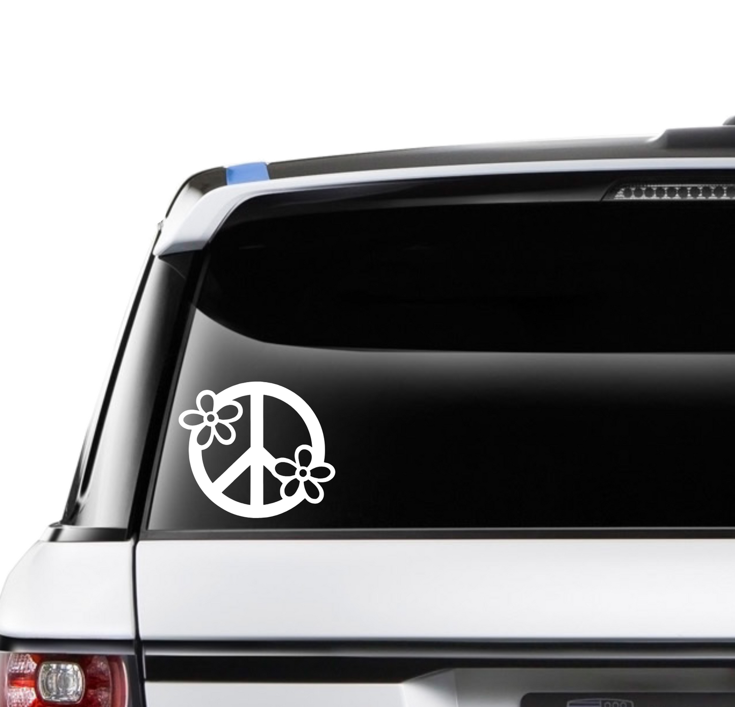 Peace Symbol with Daisies