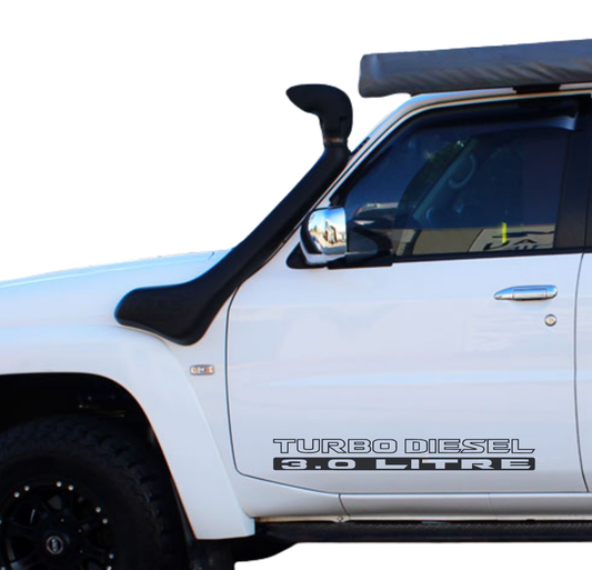 Turbo Diesel 3.0 Litre Stripe Twin Pack - Style 2