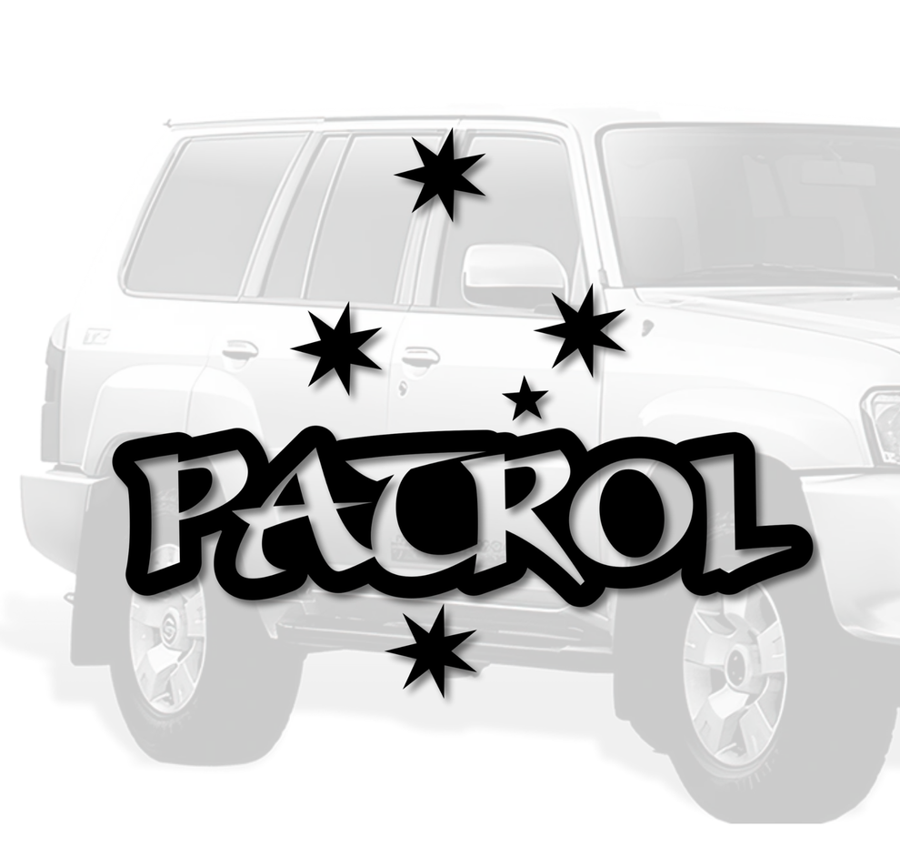 GU Patrol Decals - 4x4 Car Decals - CAR STICKERS AUSTRALIA ...
