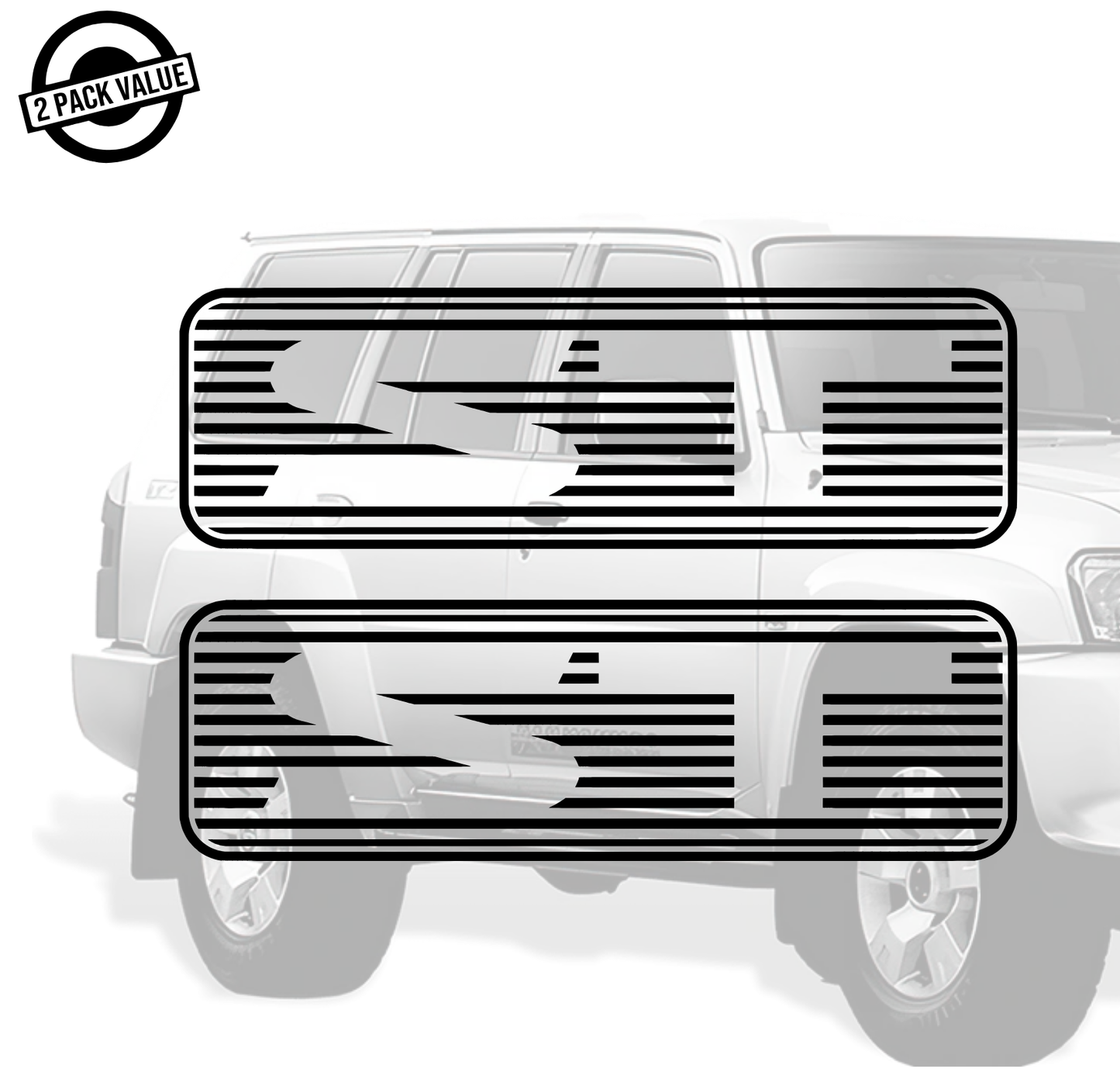 ST Rear 1/4 Panel - Twin Pack (Style 2)