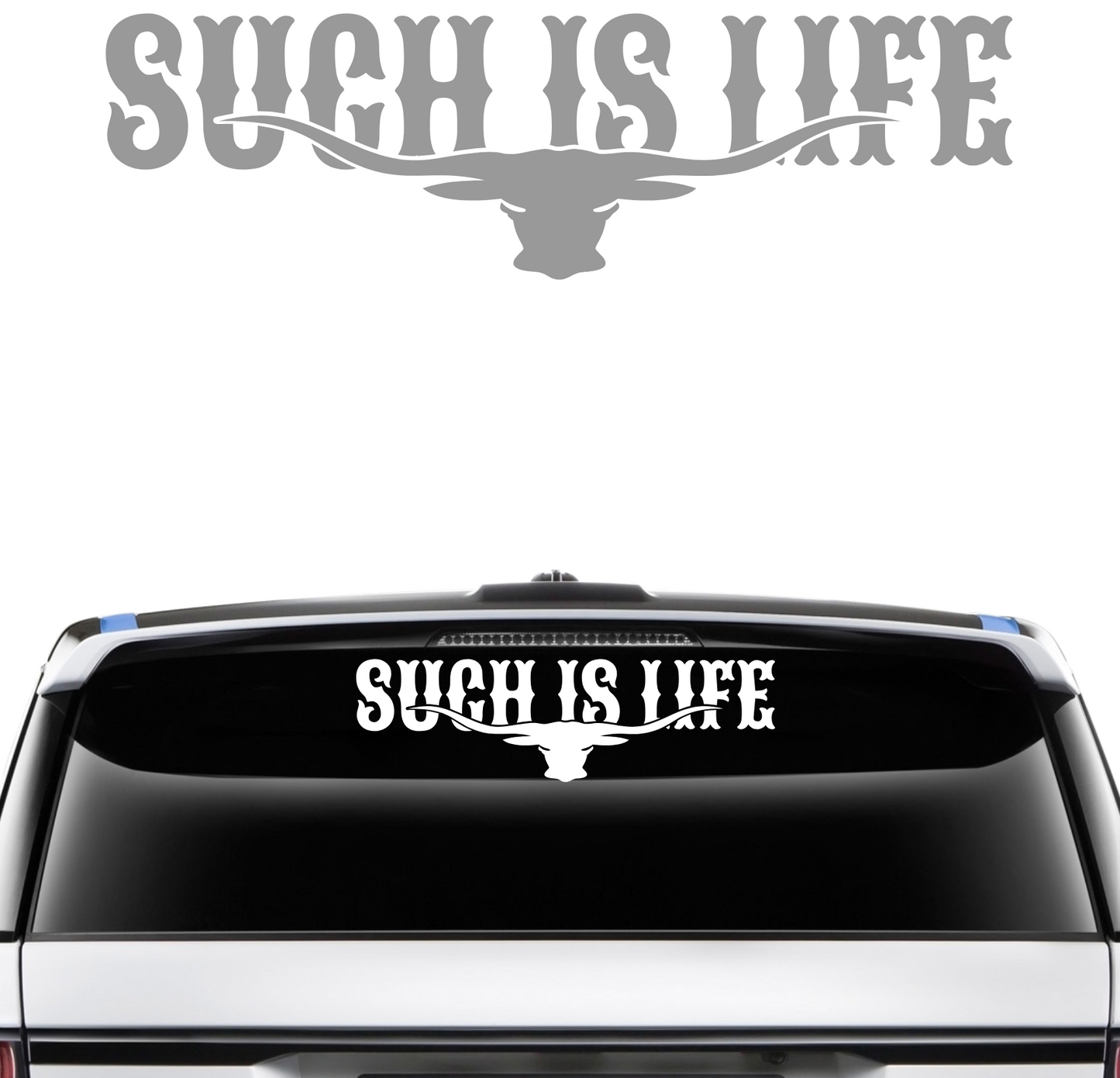 Such Is Life with Longhorns - Large Size
