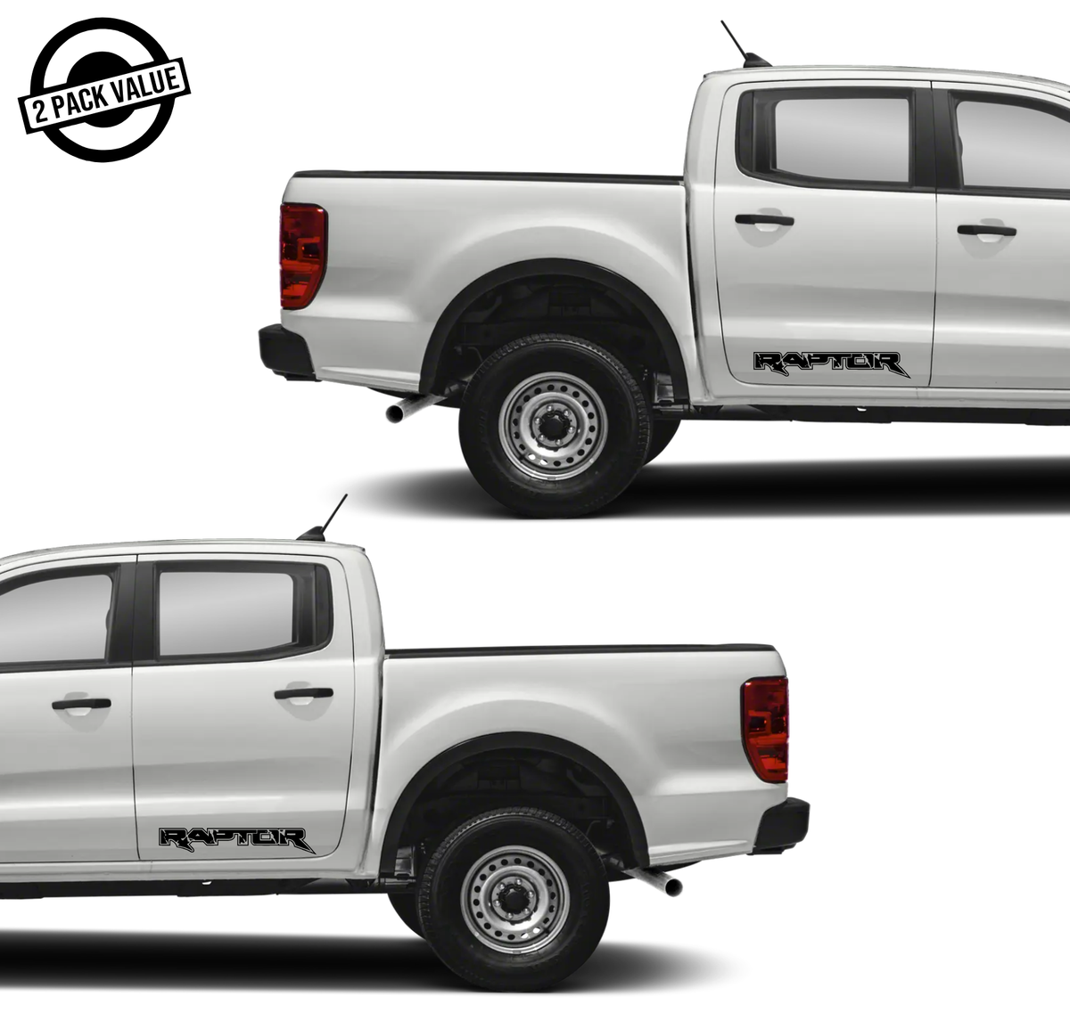 Ab Raptor Ribbed Sticker Ford Raptor Side Decals - CAR STICKERS AUSTRALIA – CarStickers Australia