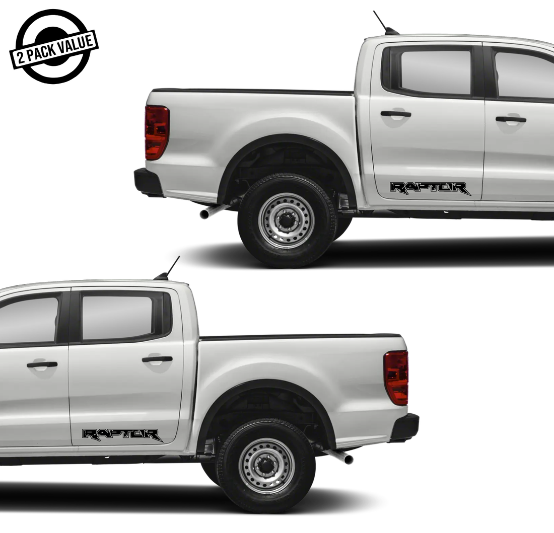 Ford Raptor Side Decals - CAR STICKERS AUSTRALIA – CarStickers Australia