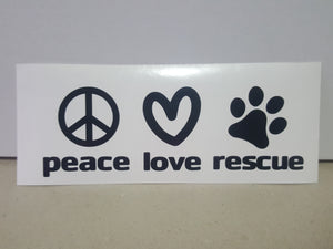 Peace.. Love.. Rescue