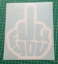 FUCK YOU Middle Finger Symbol