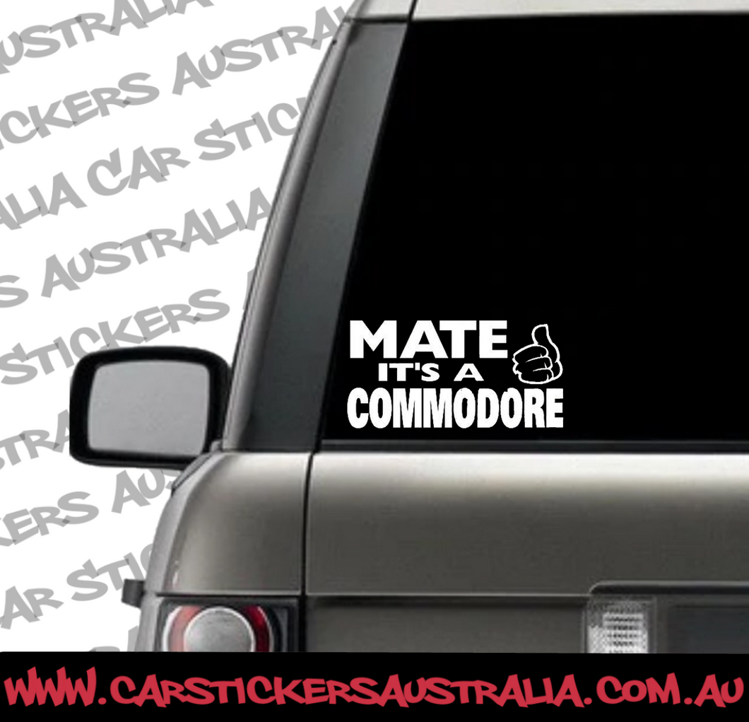 MATE.. It's a Commodore