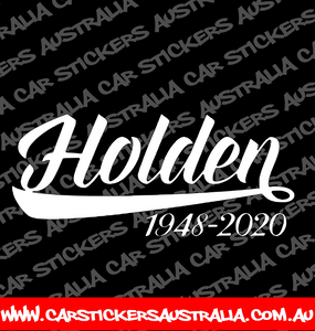 Holden 1948 - 2020