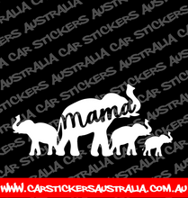 Mama Elephants With 3 Calves