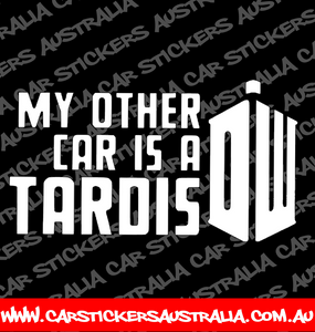 My Other Car Is  A Tardis
