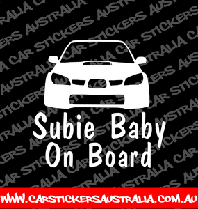 Subie Baby On Board