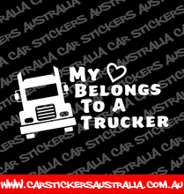 My Heart Belongs To A Trucker