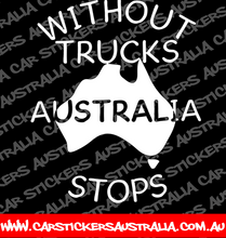 Without Trucks Australia Stops