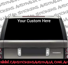 Create Your Own Custom Decal - 800mm