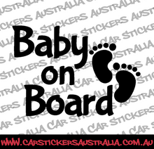 Baby On Board Small Feet