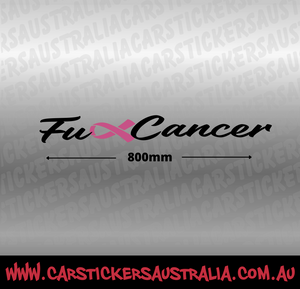 Fuck Cancer Banner (Style 2)