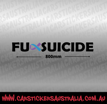 Fuck Suicide Banner (Style 1)